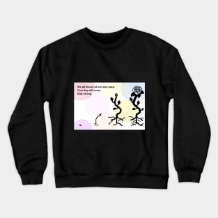 Time to Bloom (Pangender) Crewneck Sweatshirt